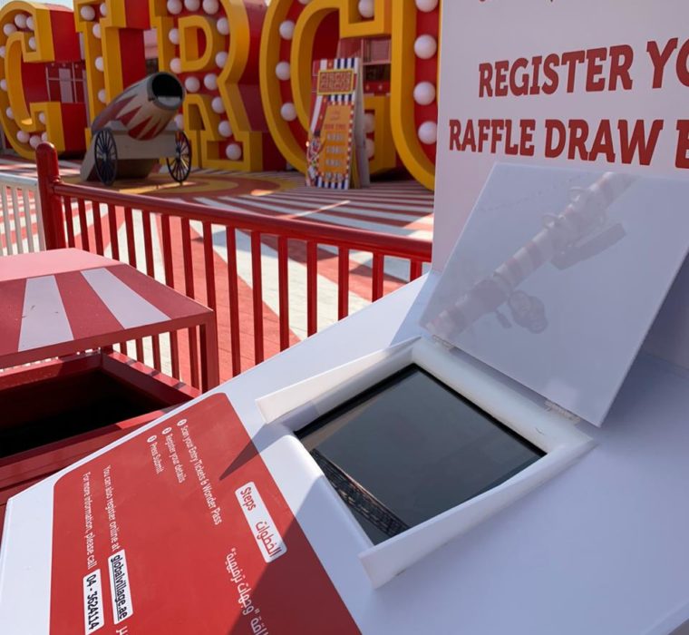 global village raffle draw gtech interactive web raffle draw application