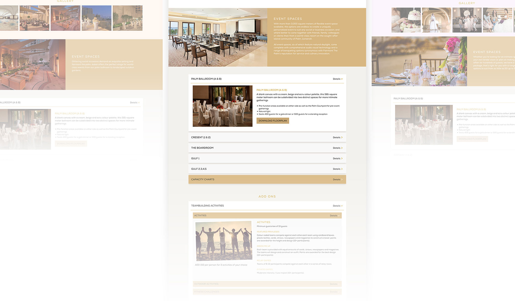 Palm Dining Website