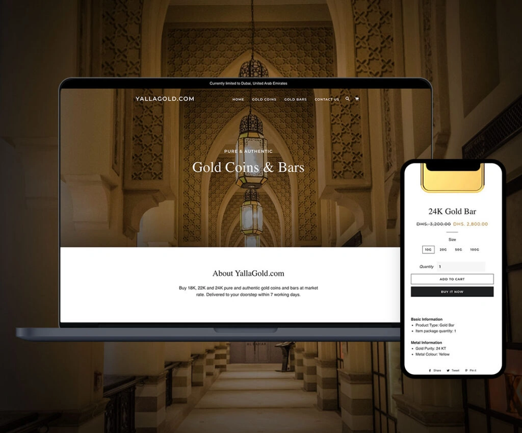 Shopify eCommerce Platform Design and Development Case Study