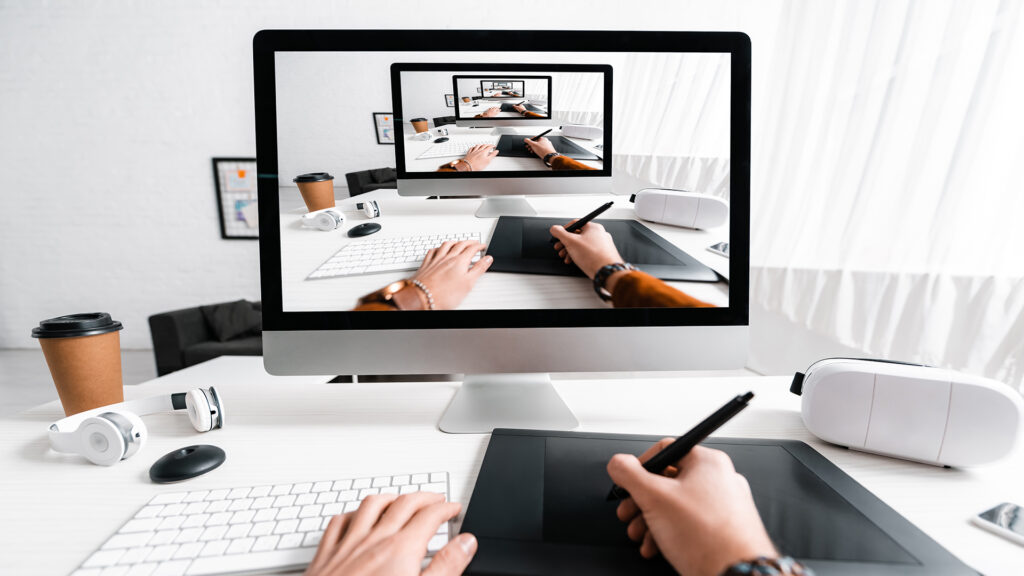 web design trends: graphic with pictures