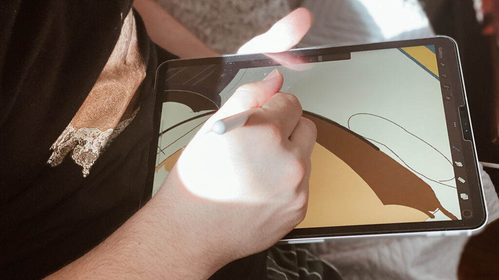 web design trends: hand drawing