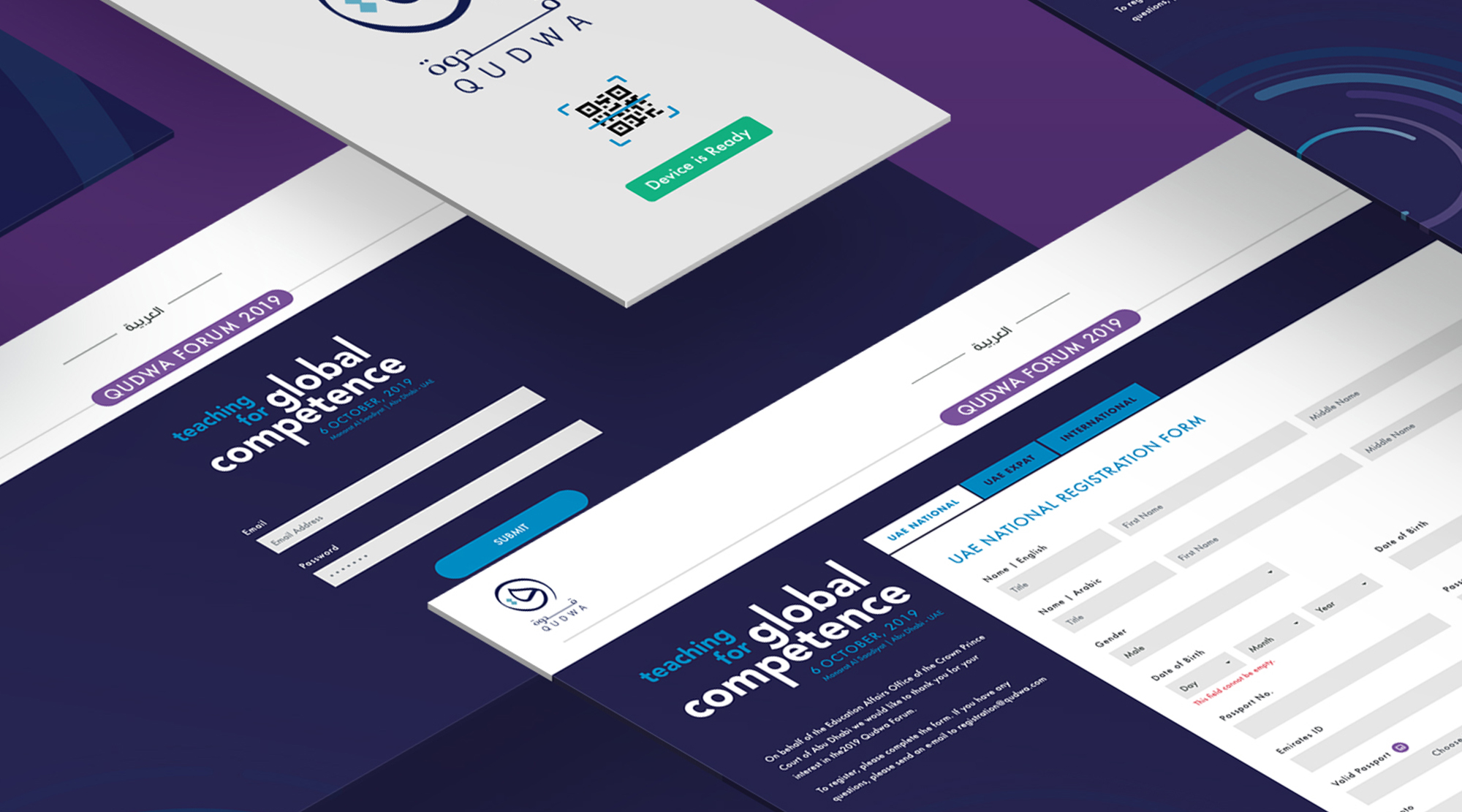 check-in system case study for Qudwa