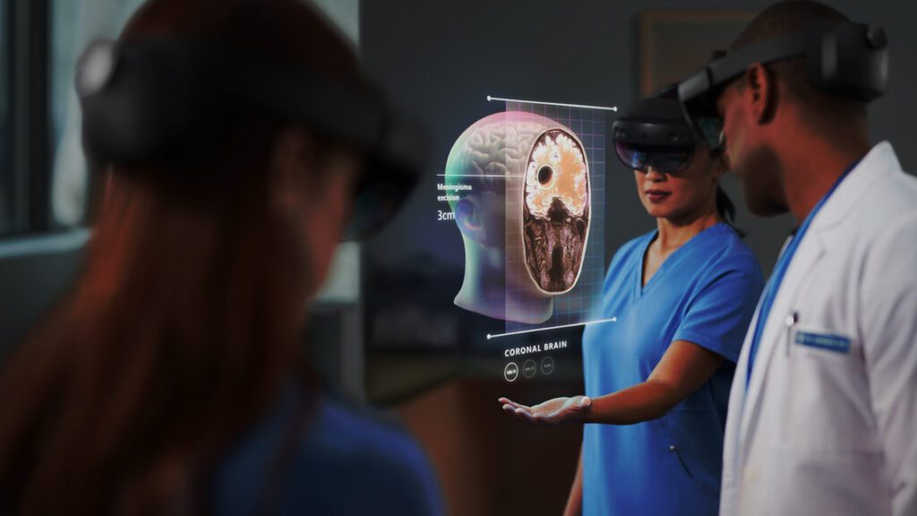 How is virtual reality used in healthcare