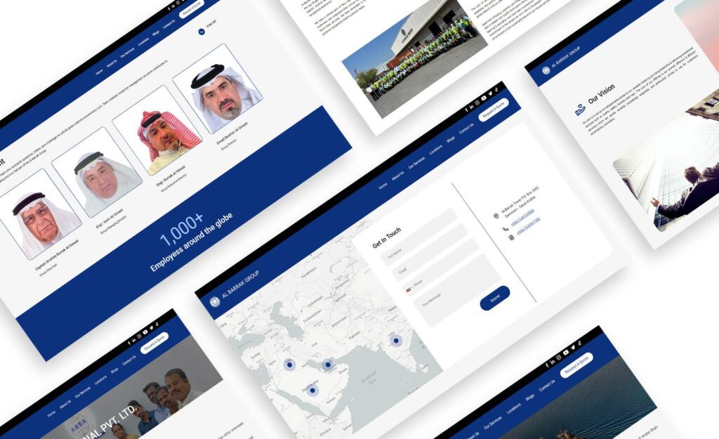 Revamping online presence for Al Barrak Group