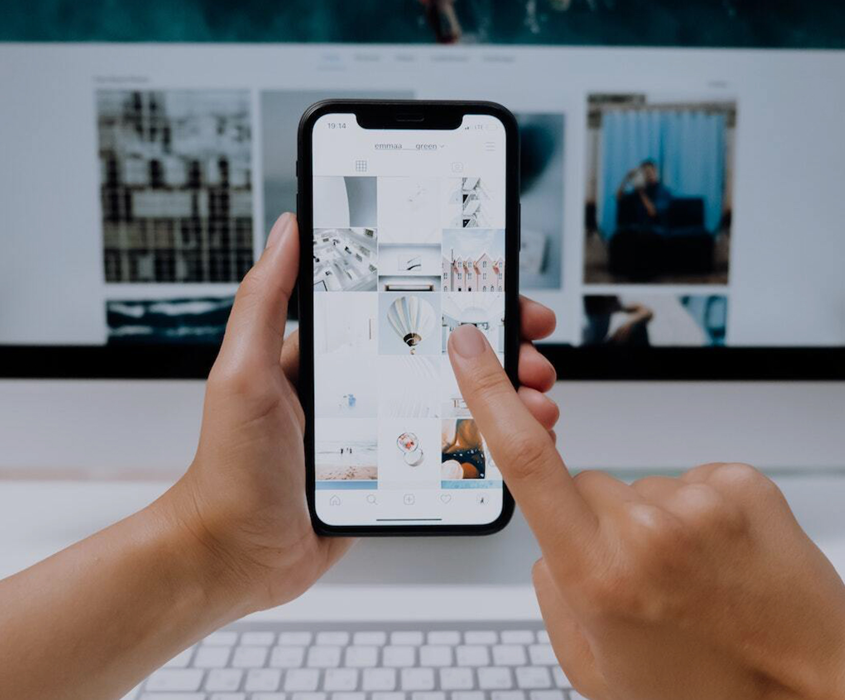 Responsive Design for Mobile Users Concept