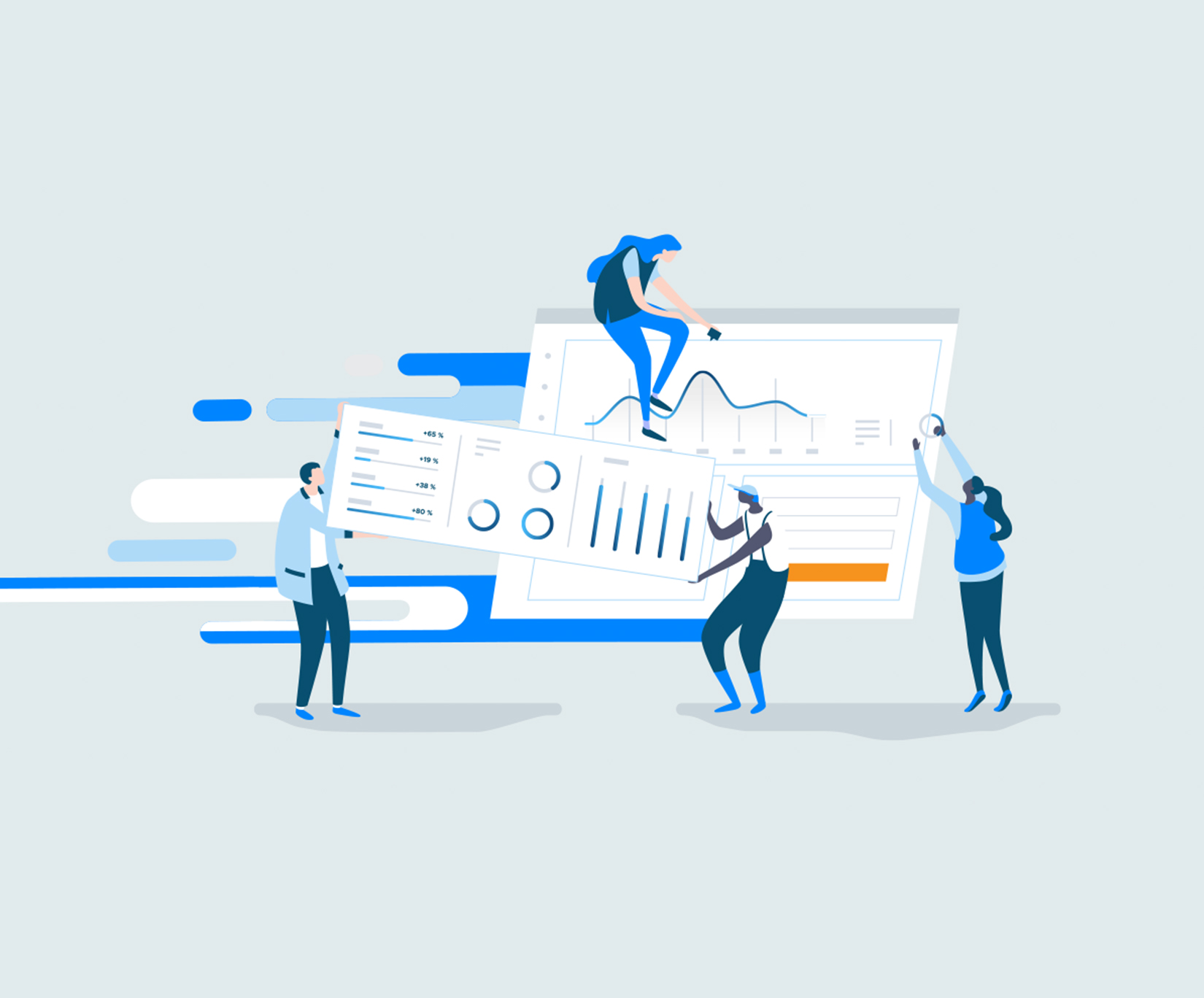 Website design role in low bounce rate