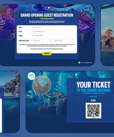 Best 3D Projection Mapping Company - Seaworld Mockup Banner 1 480x576