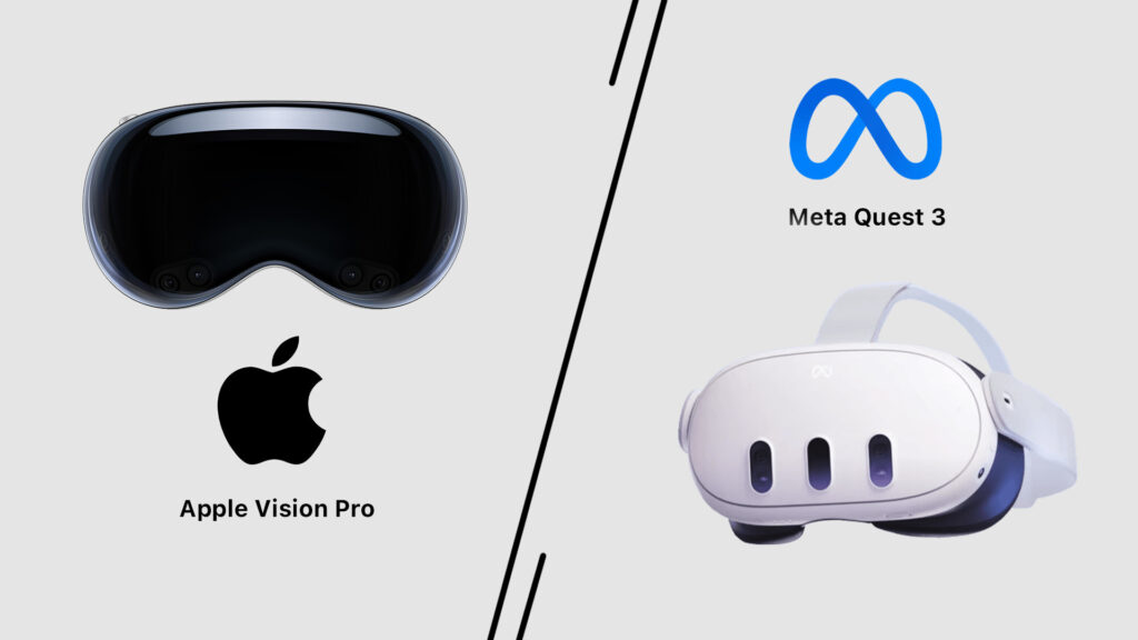 Tech Battle: Vision Pro vs. Meta Quest 3