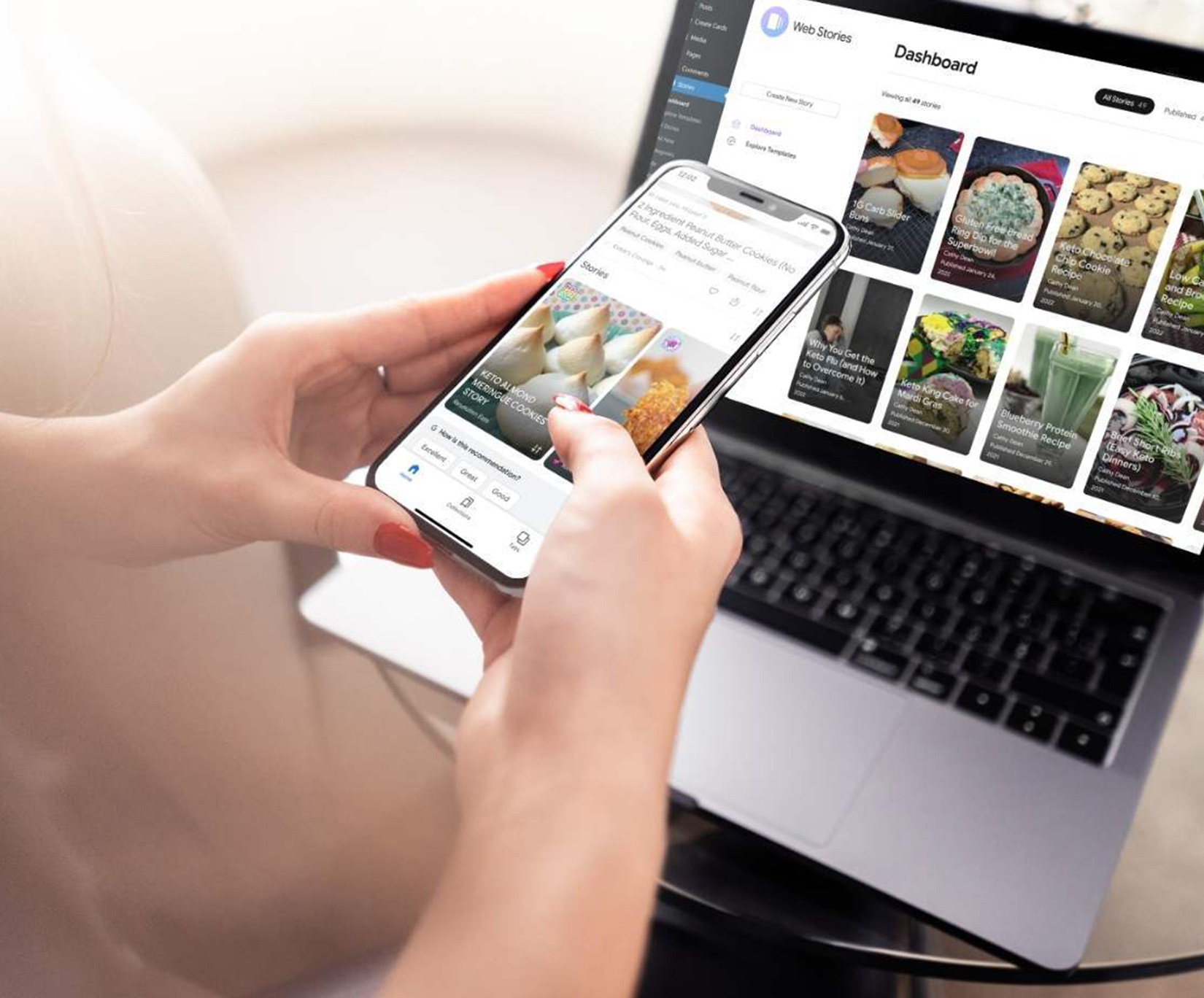 create google web stories