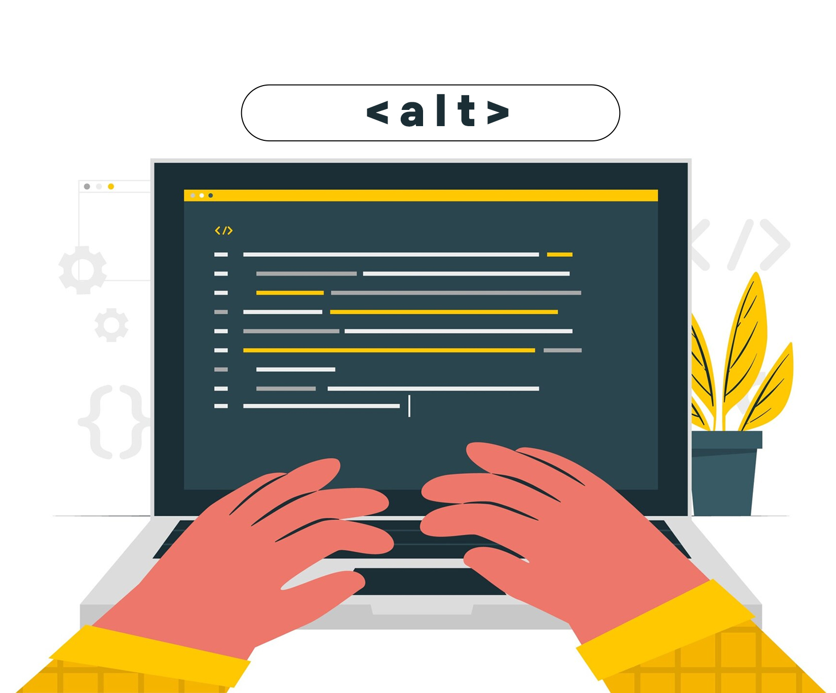 how to generate alt text