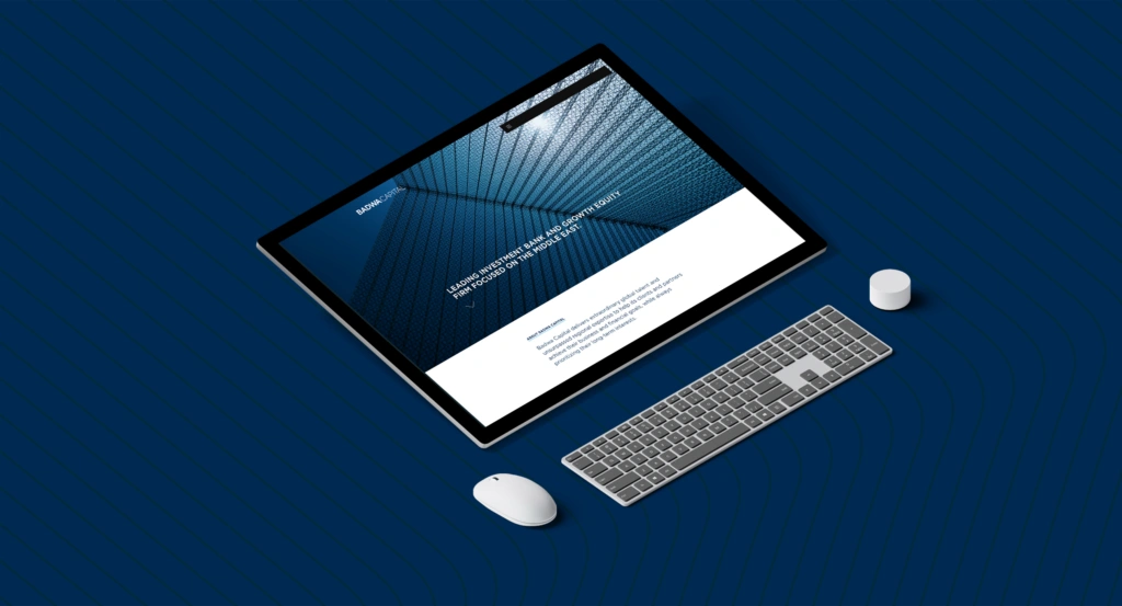 wordpress website development case study for Badwa Capital Bank