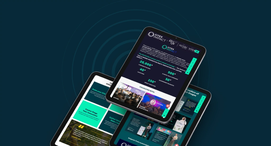 gitex impact digital event platform