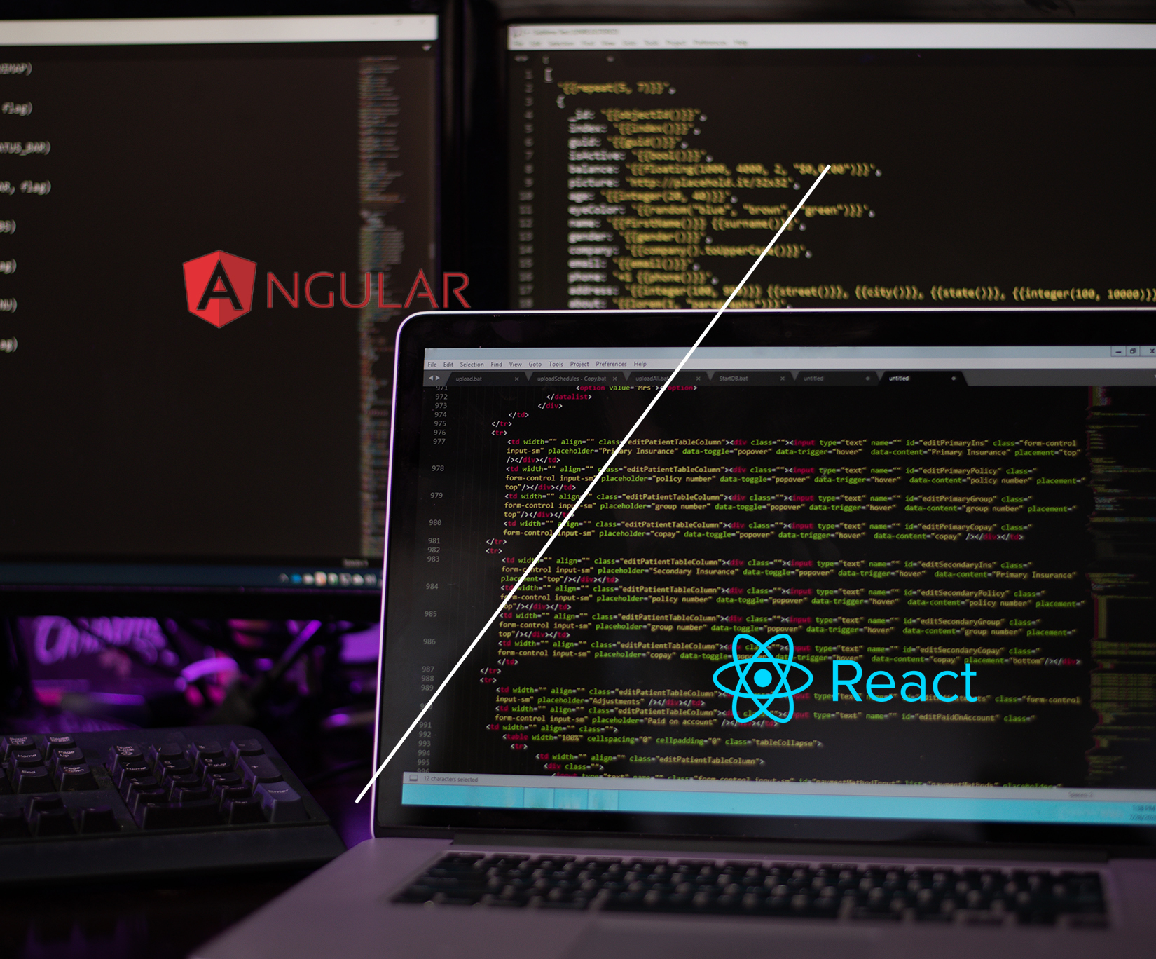 Angular vs React comparison