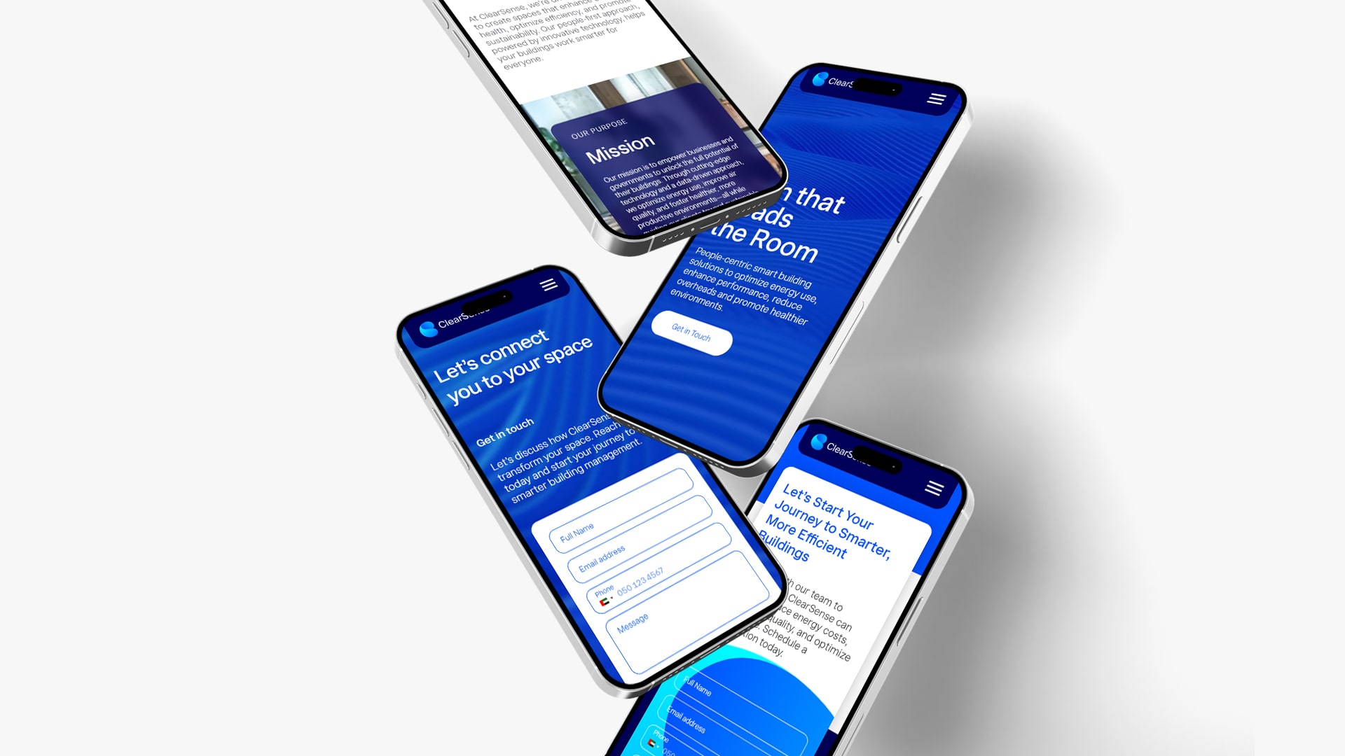 Revolutionizing Smart Building Efficiency: ClearSense Solutions WordPress Website by GTECH