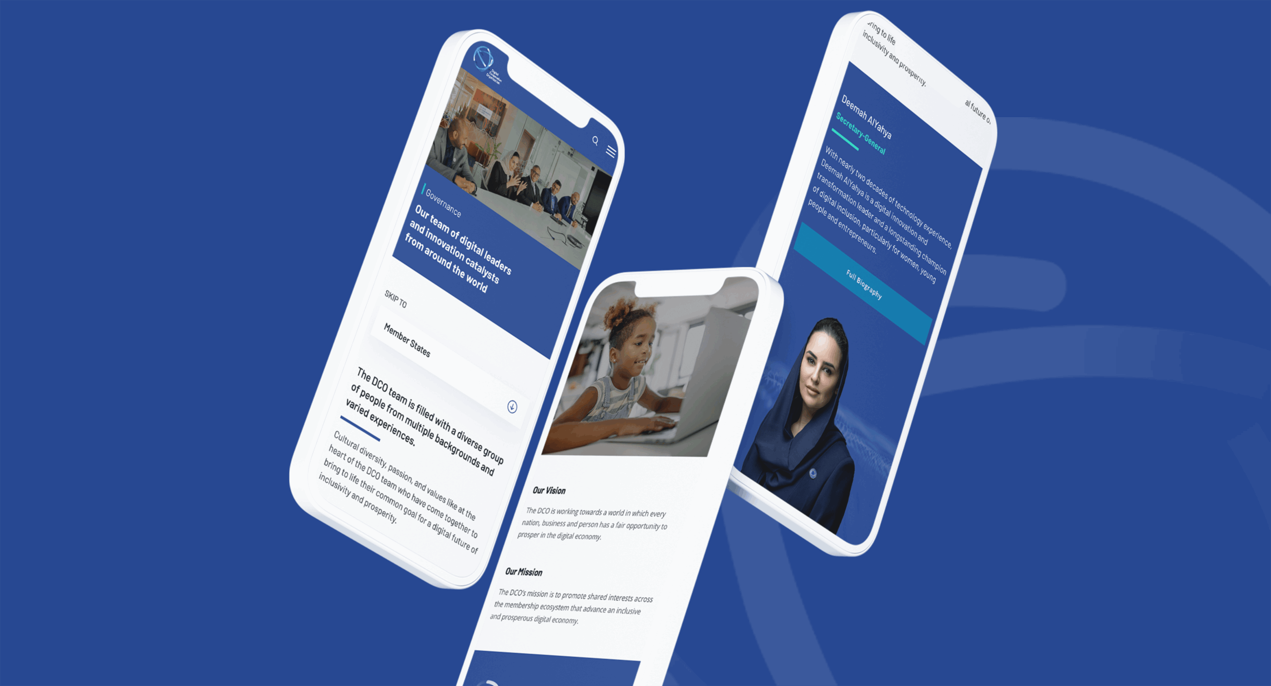 Empowering Global Digital Prosperity: DCO WordPress Website by GTECH