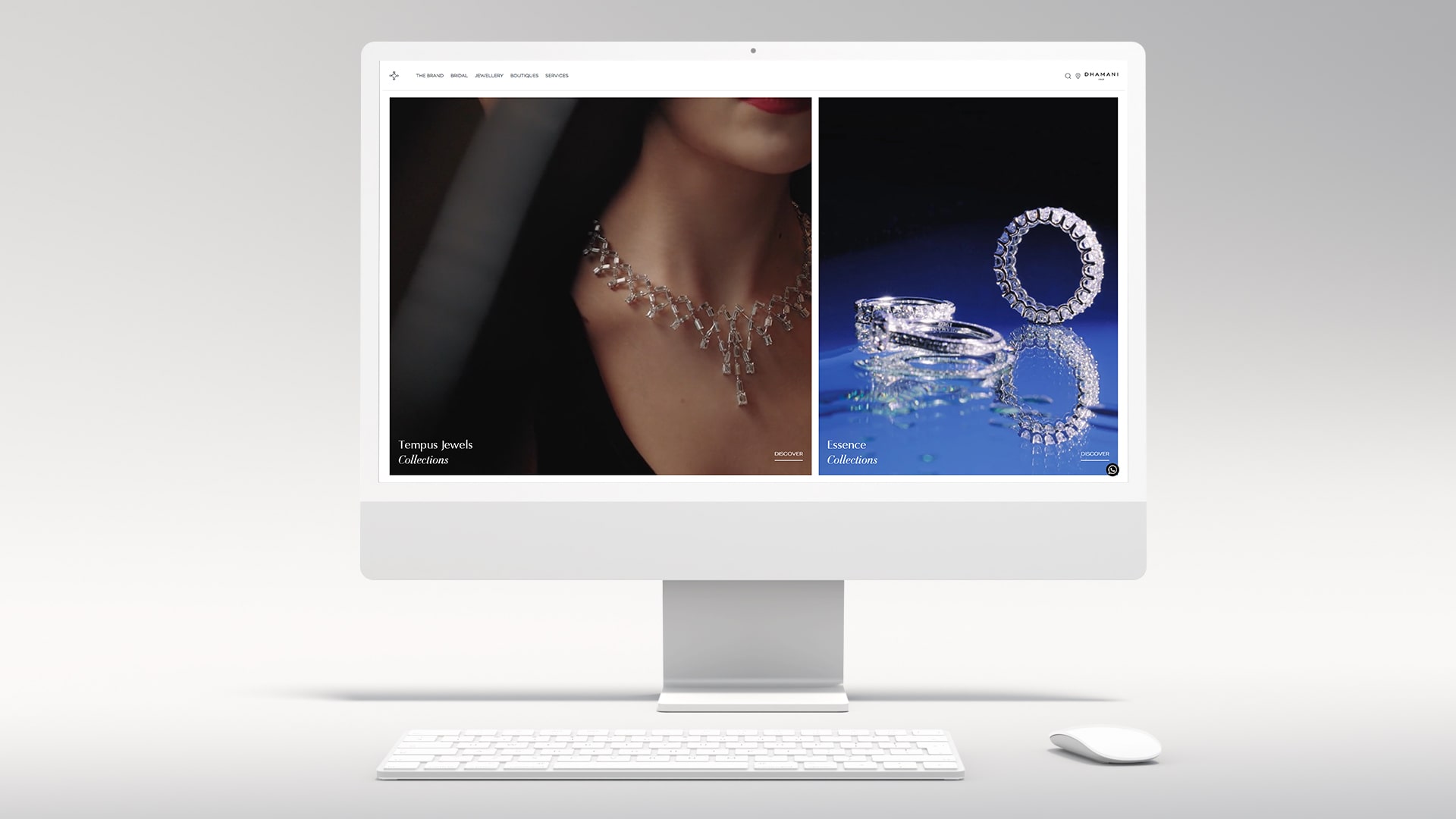 Elevating Luxury Online: Dhamani 1969 WordPress Website by GTECH