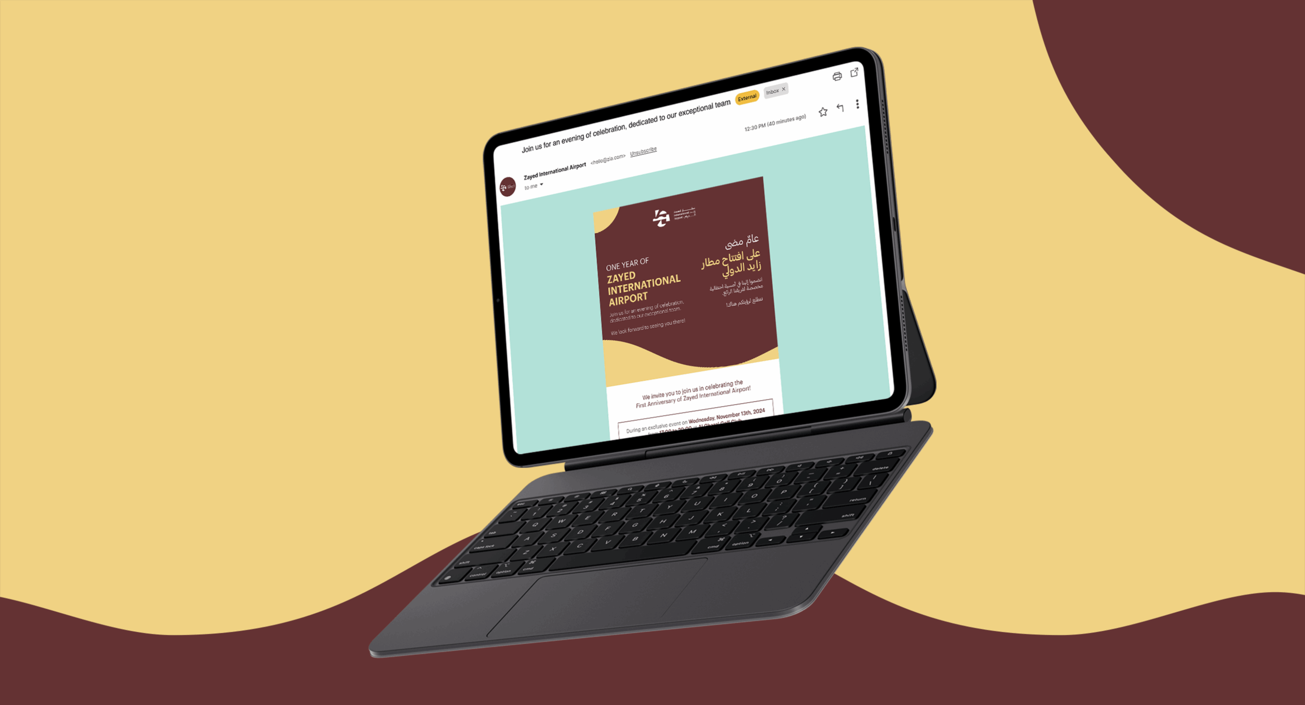 Streamlining Zayed International Airport Opening: A Tailored RSVP and Check-in Solution by GTECH