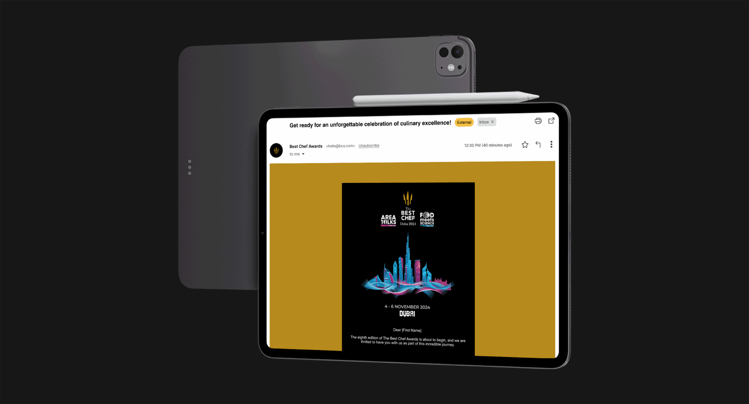 Orchestrating Culinary Excellence: The Best Chef Awards 2024 RSVP System