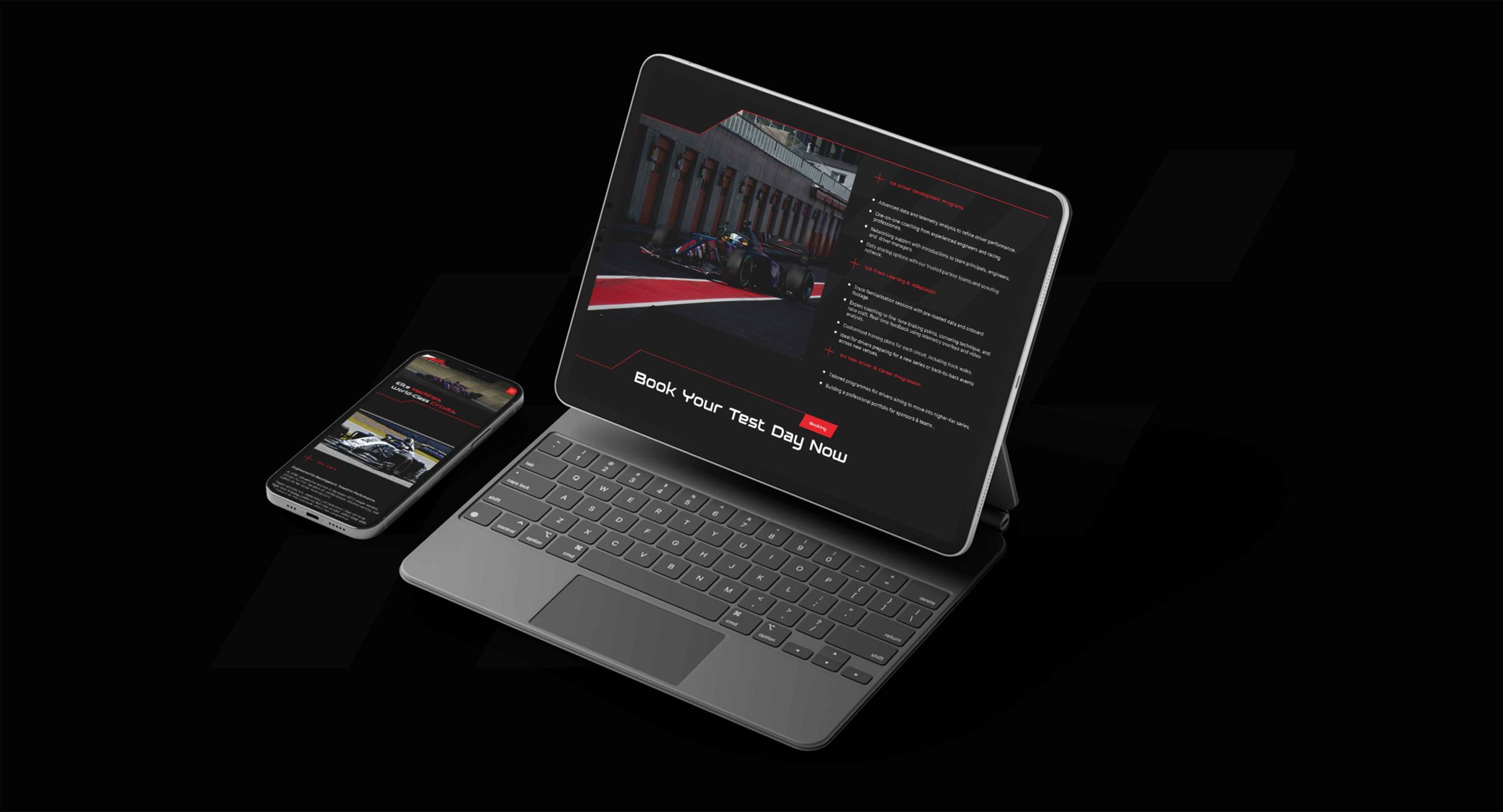 Engineering Speed: AFM (Aspire Formula) High-Performance Website by GTECH