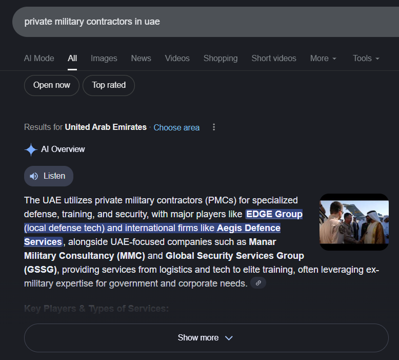 Ammunition provider i- AIO search result