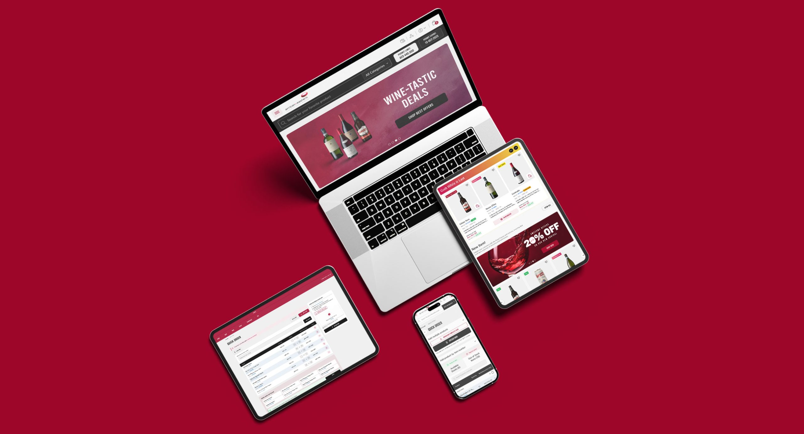 African + Eastern: Architecting a Premium B2B E-Commerce UI/UX Experience