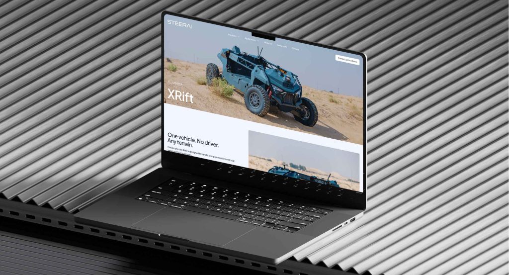 SteerAI autonomous fleet management platform with AI driven dashboard